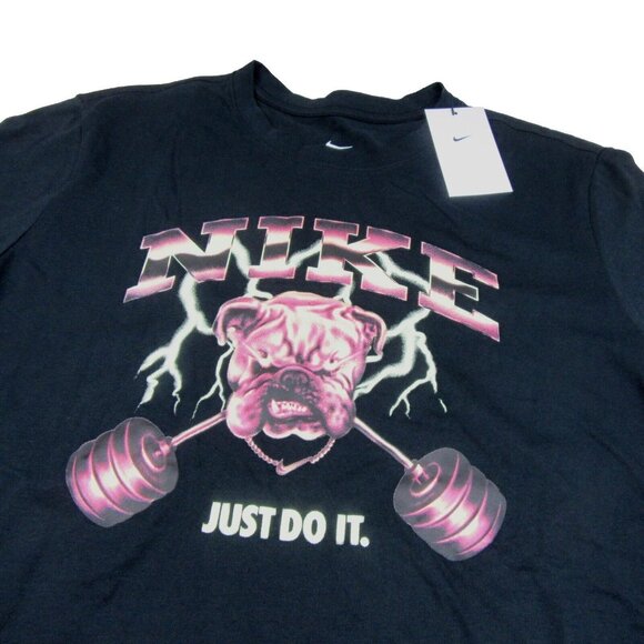 Nike Other - Nike Fitness Graphic T-Shirt Mens Size Large Black TEE NEW